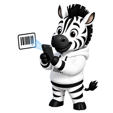 Scanning a plastic card